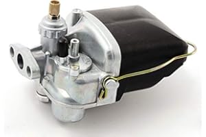MOTORSPORTGOETZ Götz Vergaser 12 mm Montagefertiges mit Luftfiltereinsatz Ersatzteil für/kompatibel mit Bing SSB 1/12/168/1/8.5/168 Bing SSB Sachs 502/503 Motoren Hercules Kreidler Mofa Mokick Moped