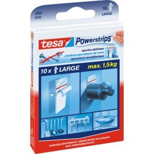 Preisvergleich Produktbild tesa 15 x Powerstrips Large weiß VE=10 Stück