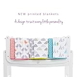 snuz Baby Wendedecke Kuscheldecke, – Little Tweets Bird Print - 5