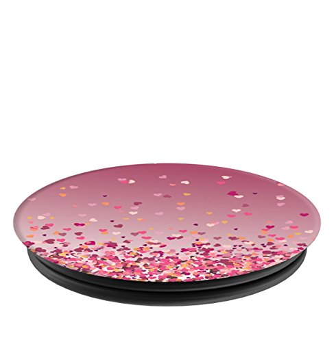 PopSockets: Ausziehbarer Sockel und Griff fÃ¼r Smartphones und Tablets - Heart Confetti