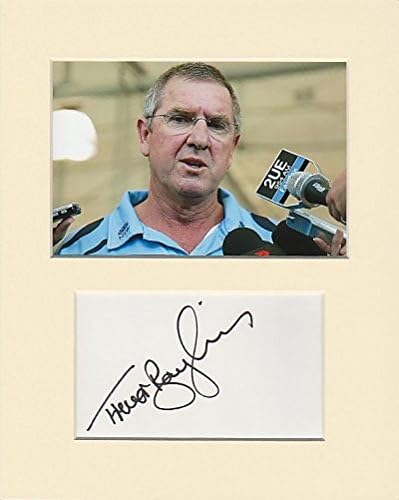 Cricketer - Trevor Bayliss Genuine Authentic Signed Autograph AFTAL COA