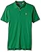 Produktbild U.S. Polo Assn. Men's Solid Interlock Short-Sleeve Shirt, Grass Heather-3045, Large