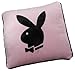 Produktbild Playboy 10023900 Kissen eckig in rosa mit schwarzem Bunny