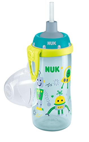NUK Flexi Cup Soft-Trinkhalm-Becher mit Silikon-Trinkhalm 300 ml, auslaufsicher, ab 18 Monaten, BPA frei - 2
