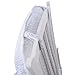 Luxe Basics Cover Me Glider Chair Cover, White Dot