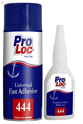 Preisvergleich Produktbild PROLOC - Sekundenkleber 444 - 65 g plus 200 ml Aktivator