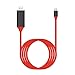Produktbild 2 Mt Typ-C zu HDMI Video Audio Bild Kabel Unterstützung 4 Karat 60Hz HD Signal Für Laptop TV Notebook Handy Plug and Play