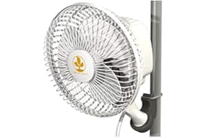 Secret Jardin Monkey Fan Ventilatore a clip, 200 mm, 20 W