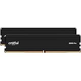 Crucial Pro RAM DDR5 96GB Kit (2x48GB) 5600MHz, Intel XMP 3.0, Memoria PC RAM - CP2K48G56C46U5