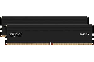 Crucial Zestaw Pro RAM 96 GB (2 x 48 GB) DDR5 5600 MHz (lub 5200 MHz lub 4800 MHz) CP2K48G56C46U5
