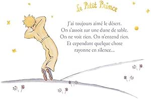 Kiub Golden Horizontal Card The Little Prince 10 X 15 Cm Desert Amazon Co Uk Kiub Golden Horizontal Card The Little Prince 10 X 15 Cm Desert Amazon Co Uk