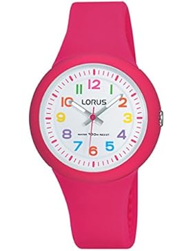Lorus Watches Unisex - Armbanduhr Kids Analog Quarz Kautschuk RRX49EX9