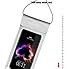 Price comparison product image Waterproof Case,Universal Durable Underwater Case Dry Bag, Touch Responsive Transparent Windows,Watertight Sealed System For Iphone 6S/6S Plus/5/5S/SE And Other Smartphone For Boating/Hiking/Swimming/Diving,Silver