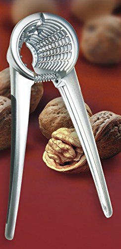 Nussknacker, Nussöffner, Sektflaschenöffner, Nusszange, Eisenguss verchromt, NEU - 2