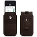 Produktbild ROYALZ Gürtel Schutztasche für Sony Xperia E5 Tasche Smartphone-Zubehör Slim Case Rausziehhilfe Gürtelclip Gürteltasche Leder dunkel braun