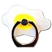 Produktbild EROSPA® Ring-Fingerhalterung für Smartphone Handy Tablets - Spiegelei/Fried Egg - Haltegriff - Ringhalter gleichzeitig Tisch-Ständer - 360° drehbar- 180° schwenkbar