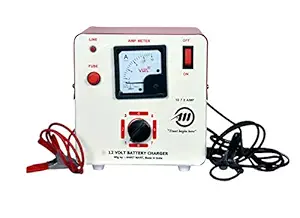 12 Volt Battery Fast Charger 6AH to 220AH car/Bike, Truck, Ups, Car and 12 Volt Chargers up to 10 amp Now Comes with Wire & Clip.