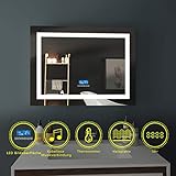 √ Eine sichere und unbeschädigte Lieferung hat Priorität für uns. Die LED-spiegel sind sicher eingepackt. Jeder Spiegel ist in einem verstärkten Karton von hoher Qualität verpackt. Das beeinflusst die Zustellung im unbeschädigten Zustand.