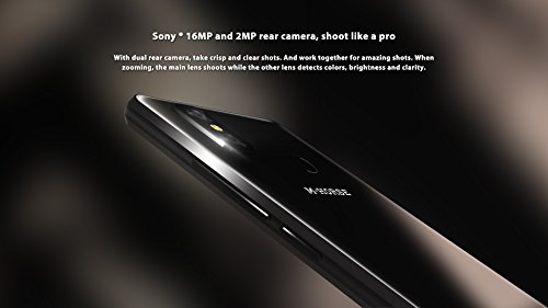 M-Horse Pure 2,18 9 Dual SIM Android 7.0 Smartphone,5.99 pollice HD Display,3600mAh MTK6750 Octa core 1.5GHz,4 GB RAM+64 GB ROM,Dual macchina fotografica,4G Smartphone,Nero