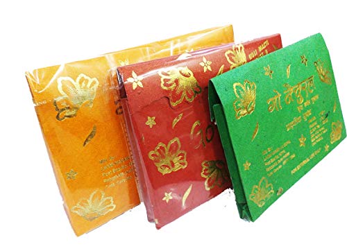 Art Box Corporate 3 Colour Gift Pack of Pure Herbal Holi Gulal ( 100 gm * 3 ) = 300 gm