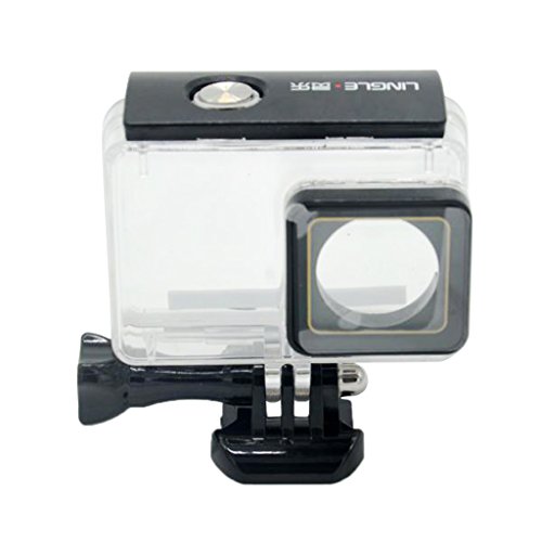 Generic 40m Underwater Waterproof Back Protective Housing Case Cover for Yi 2 II 4K