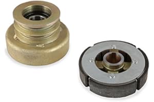 EBERTH Sprzęgło odśrodkowe na wałek Ø 25 mm, sprzęgło silnika benzynowego, różne zastosowania, Go Kart, Quad, Motocykl, sprzęgło odśrodkowe z 3 szczękami do stacjonarnego silnika benzynowego