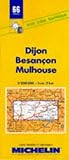 Carte routière : Dijon - Besançon - Mulhouse, 66, 1/200000