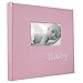Produktbild Dorr quadratisch Baby Traditionelles Fotoalbum mit 60 Seiten, pink, 23,5 cm