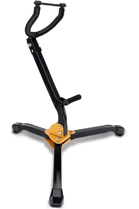 Supporto Pieghevole Per Clarinetto E Sassofono - Treppiede Regolabile Per Strumenti A Fiato - Foto 13