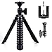 Produktbild Motionjoy Flexible Reise Stativ mit Smartphone Halter und GoPro Stativadapter für Digitalkamera/ Sport-Kamera/ iPhone/ Sumsung und andere Android Smartphone - Schwarz