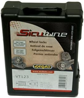 1 Set Rim Locks Anti-Theft Thread M12 x 1.5 Sicutune SW 17 – 19 Taper with Guide by Farad/LUG NUTS/Made in Italy/Alloy/Wheel/Alloy/Rims/Chevrolet/Daewoo/Chrysler/Daihatsu/Chrysler/Dodge/Ford/Honda/HyundaiDai/Jaguar/Kia/Lexus/Mazda/Mitsubishi/Vauxhall/Rover/Toyota/Volvo/SSANGYONG/Subaru/Proton/323/Tribute/Colt/Lancer/Galant Outlander/KA/Fiesta/Focus/Mondeo/Yaris/Corolla/Avensis/