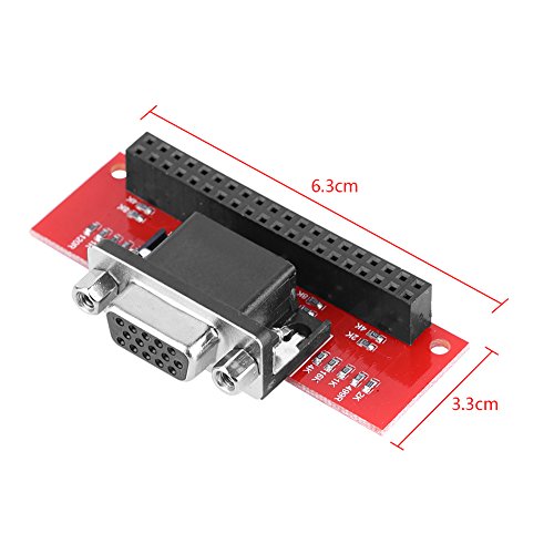 VGEBY Universal Gert-VGA VGA666 Modul Adapter Für Raspberry Pi 3 / Pi 2 / B + / A + - 5