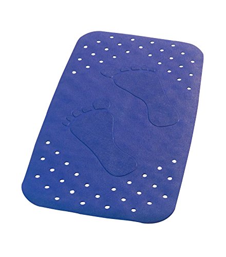 Preisvergleich Produktbild Ridder Wanneneinlage Plattfuß blau 38x72 cm