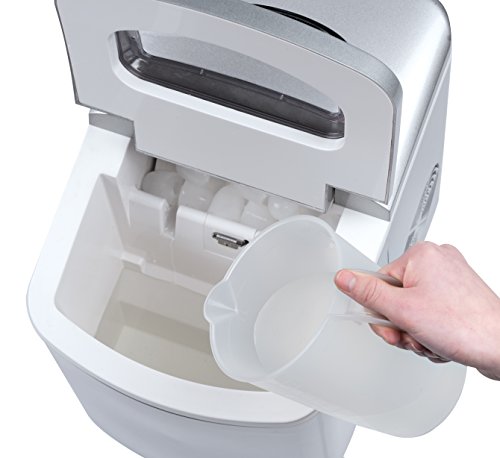 Trebs 99272 Eiswürfelmaschine, 10 – 12 kg Eiswürfel in 24 Stunden, platzsparend - 4