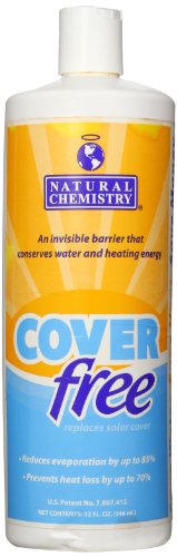 Natural ChemistryCover Free Quart - White Pool Cover Treatment, 32 oz