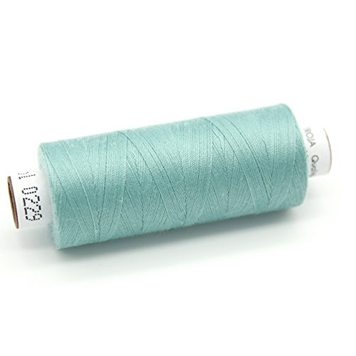 Universal-Nähgarn Troja, 500 m, 100% Polyester, reseda blau