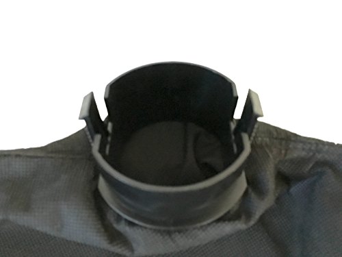 Fangsack passend für ALDI TOPCRAFT ELEKTRO LAUBSAUGER TCLS 2502, TCLS 2503, TCLS 2504, TCLS 2505. Auffangsack für Laub Bläser Sauger - 3