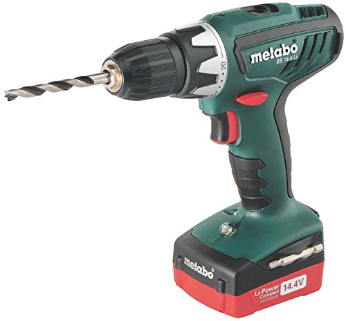Metabo 602105510 Akku-Bohrschrauber BS 14.4 LI 2 Akkus 1.5 Ah