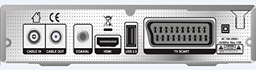 Opticum AX C100s HD DVB-C Digital Kabel Receiver (HDTV, DVB-C, HDMI, SCART, USB) silber - 2
