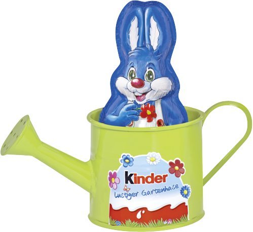 Preisvergleich Produktbild Kinder - Lustiger Gartenhase mit Gießkanne Vollmilch-Schokolade - 55g