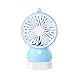 Produktbild LMMNFS Kleiner Handventilator, zum Spielen mit Ventilatoren, Studentenwohnheim am Schreibtisch, wiederaufladbarer tragbarer Cartoon-Mini-USB-Ventilator, frisch und hübsch, in sechs Farben erhältlich