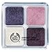 The Body Shop 23 Shimmer Cube Palette 4x3.5g: 01 Shade Orchid Purple, 02 Shade Candy Pink, 03 Shade Pearly White, 04 Shade Velvet Plum