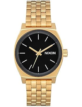 Nixon - Medium Time Teller 31mm Gold / Black / White - Orologi Femme