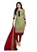 AngelFab Women Cotton Dress Material(ARCHNA_PRINT_Beige_Free Size) RS.699.00