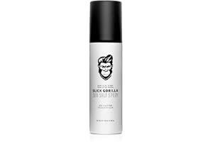 Slick Gorilla Saltvattenspray för Hår, Matt Textur, 200 ml | Lätt saltvattenspray ger volym, separation och matt textur till avslappnade vågor och rufsiga frisyrer.