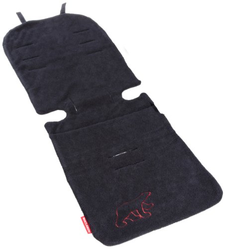 Maclaren Reversible Baby Pushchair Liner Seat Cover - Washable - Black