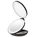 KEDSUM 1X/10X LED Lighted Travel Makeup Mirror- Double Sided Folding Handheld Magnifying Mirror