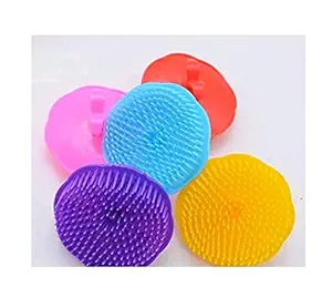 Glance92 Scalp Massage comb for hair styling round brush/pocket comb for men and woman stylish (Multicolor) pack of 3