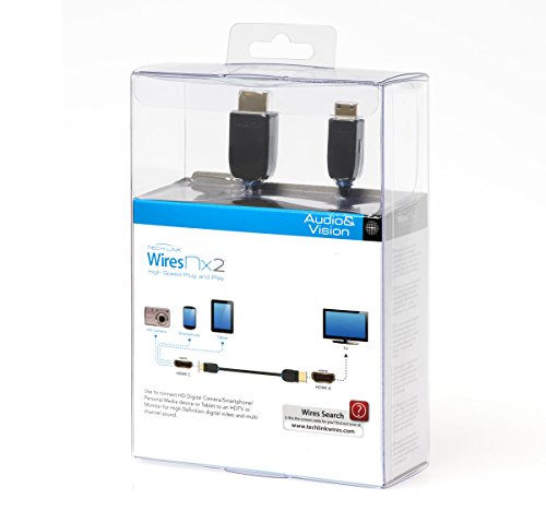 TechlinkWires 2 m NX2 HDMI A to HDMI Mini C Plug