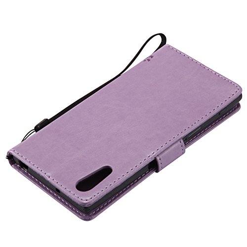 dooki  Sony Xperia XZ   Xperia XZs   tui  rester debout Portefeuille Flip PU Cuir Cuir Cas   tui pour Sony Xperia XZ   Xperia XZs avec cr  dit Carte Support fente  D-08 